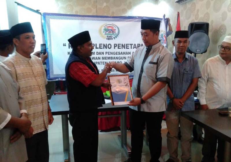 Gelar Rapat Pleno, RMD Tetapkan H. Haryono Sebagai Ketua Umum. FOTO : Ist